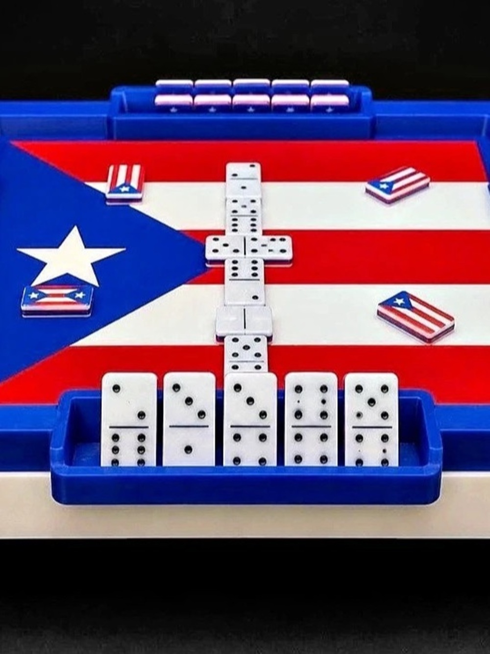 Puerto Rico Flag Domino Board Game